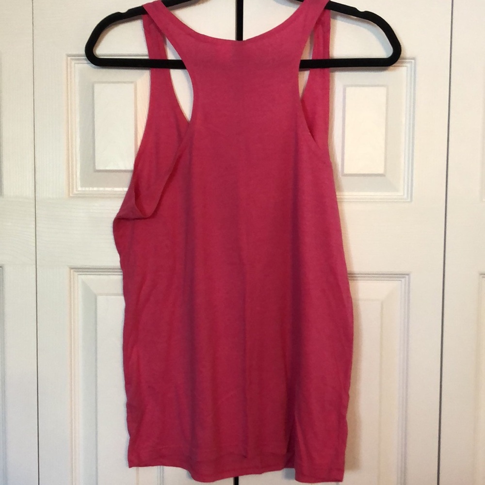 Pink Racerback Tank - Picture 2 of 3